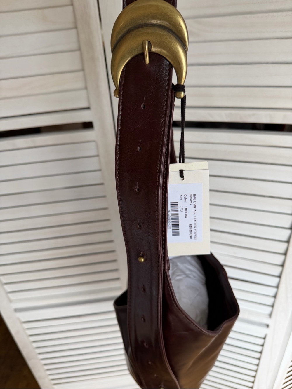 Ba&sh leather Bag new with tags - Picture 6 of 12